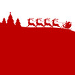 Christmas Sleigh Red