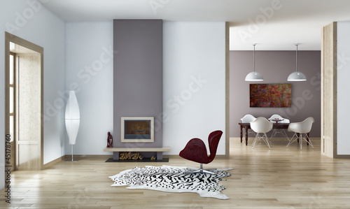 Illustration: Living room Living room