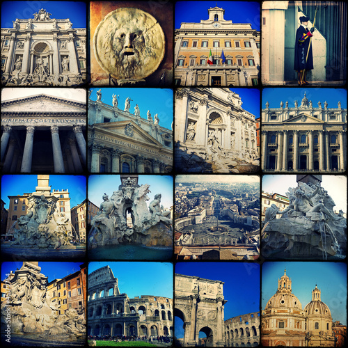Photo: Collage - Roma Collage - Roma