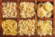 Photo: Pasta variety Pasta variety