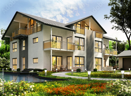 Illustration: The dream house 8 The dream house 8