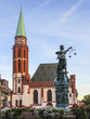lady Justice in Frankfurt at the Roemer place