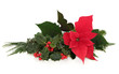 Poinsettia Flower Decoration