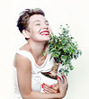 laughing girl
