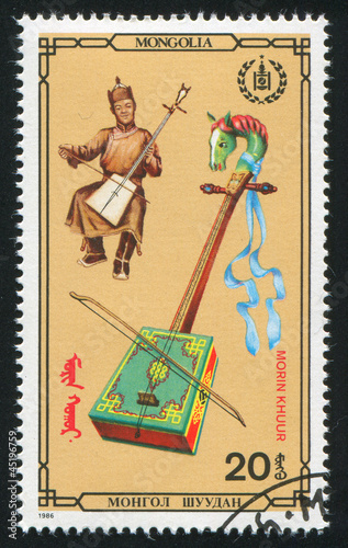 Photo: morin khuur morin khuur