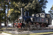 Monumento: antica locomotiva