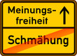Meinungsfreiheit – Schmähung