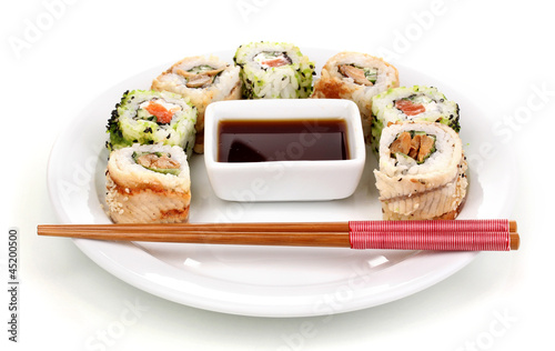 Photo: Tasty rolls served Tasty rolls served