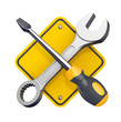 Tools sign.