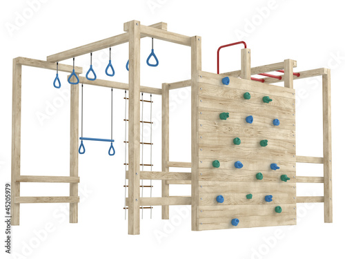 Illustration: Jungle gym or climbing frame Jungle gym or climbing frame