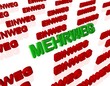3D Schriften - Einweg - Mehrweg