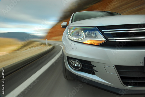 Photo: driving too fast driving too fast