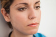 Nurse looking disappointed