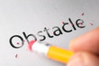 Erasing Obstacle