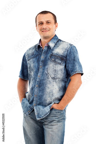 Photo: Casual man, full length Casual man, full length