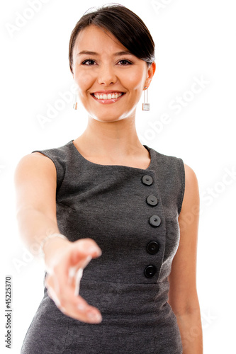 Photo: Business handshake Business handshake