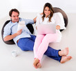 Couple spending time together