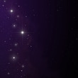 Stars and nebula