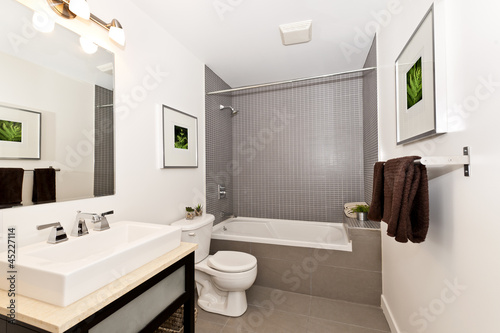 Photo: Bathroom interior Bathroom interior