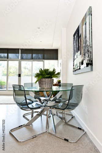Photo: Modern condo dining room Modern condo dining room