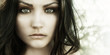 Wild eyed woman