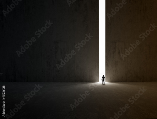 Illustration: Lonely explorer Lonely explorer