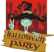 invitation to a halloween party