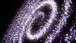 Spiral galaxy, loop-ready animation