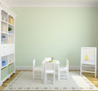 Interior of playroom.