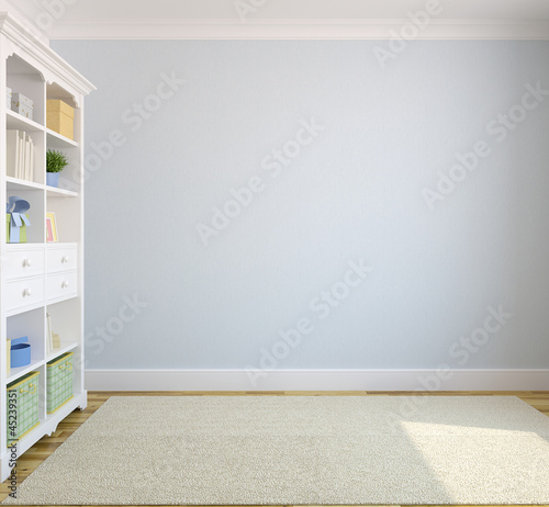Illustration: Modern interior. Modern interior.