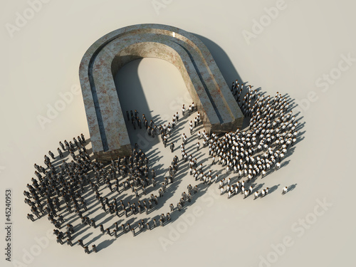 Illustration: magnetic separation society magnetic separation society