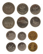 Photo: Croatian Coins Isolated on White Croatian Coins Isolated on White