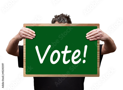 Photo: Vote! Vote!