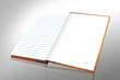 book on background gray