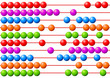 Close-up of abacus