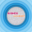 Business word cloud for business concept, Business Management