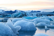 Eis am Jökulsarlon, Island