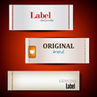 Set of bubbles, stickers, labels, tags. Vector template