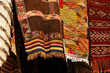 Moroccan Carpets in a street shop souk