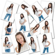 Young woman collection