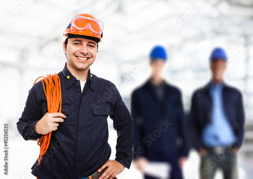 Photo: Worker portrait Worker portrait