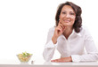 Photo: Eating salad Eating salad