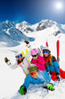 Ski, snow, sun and winter fun