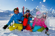 Ski, snow, sun and winter fun