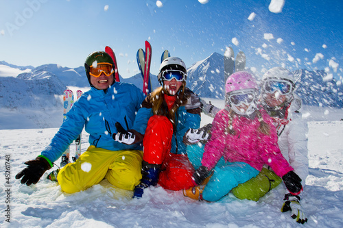 Photo: Ski, snow, sun and winter fun Ski, snow, sun and winter fun
