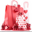 shopping bag and decoration