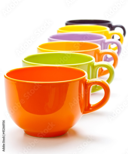 Photo: Row of cups Row of cups