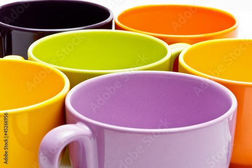 Photo: Set of coffee cups Set of coffee cups