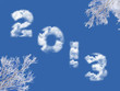 2013, nuages et ciel d'hiver