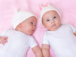 Photo: Newborn twins Newborn twins